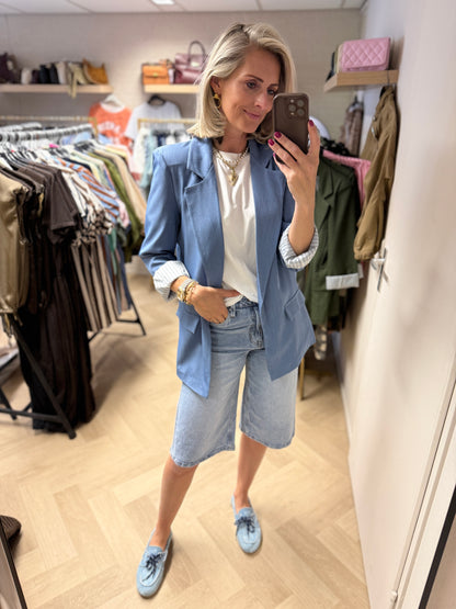 Blazer Karin Denimblauw