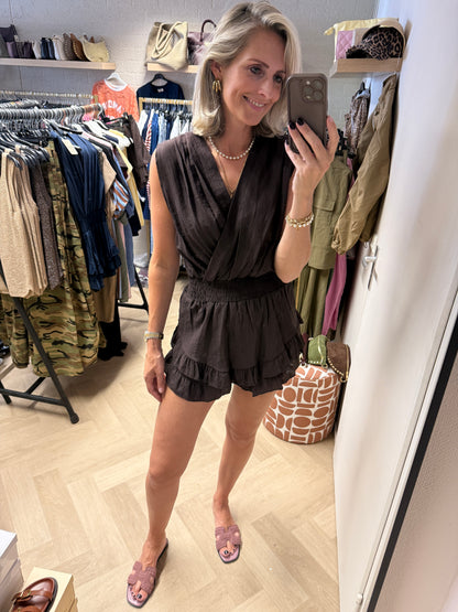 Playsuit Juli Viscose Choco