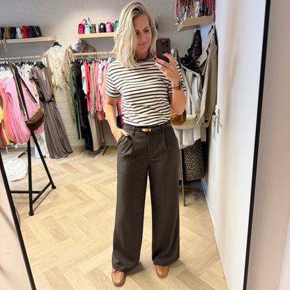 Pantalon Farah Choco