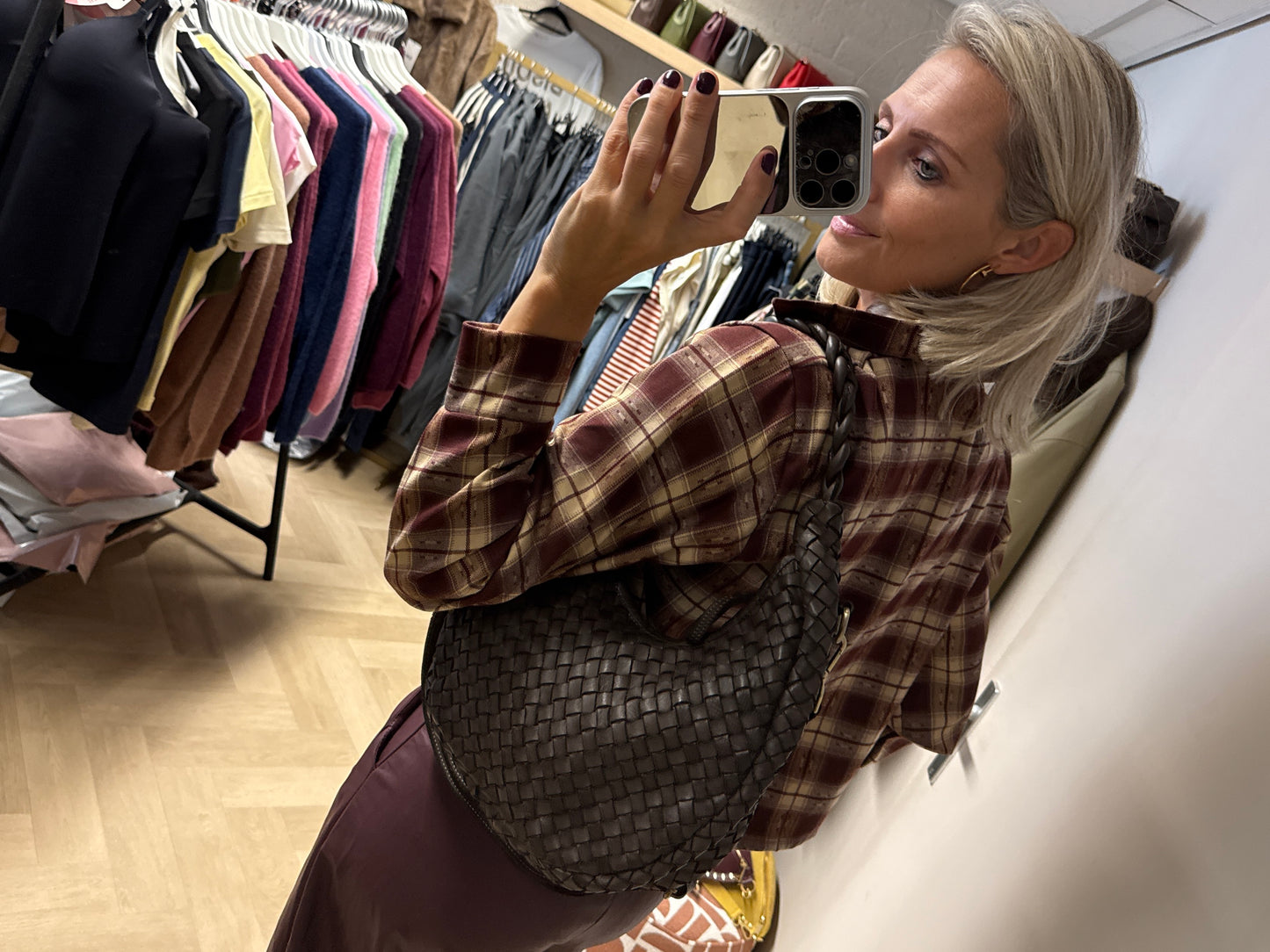 Tas Luxe Botti Washed Bruin