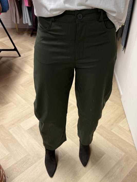 Broek Barrel Shirley Khaki