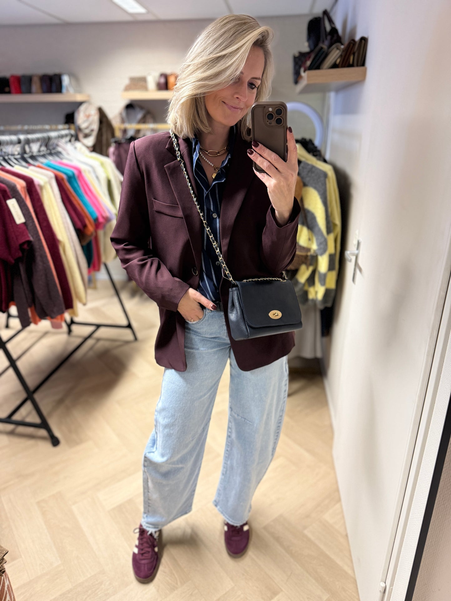 Jeans QH Barrel Fit Light Blue