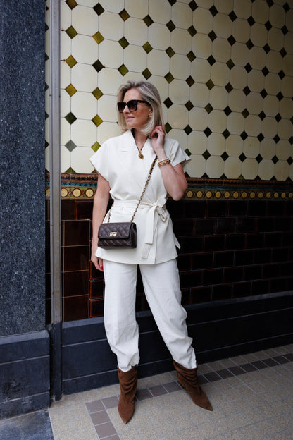Gilet Farah Offwhite