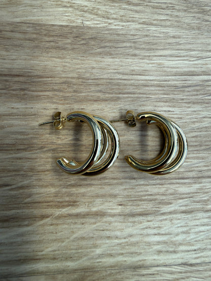Oorbellen Mel Goud Small
