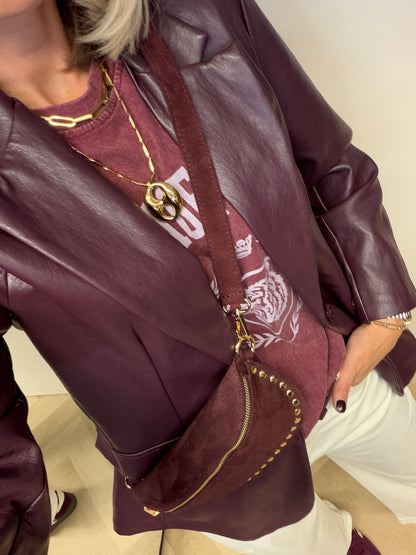 T-Shirt Julia Vintage Bordeaux