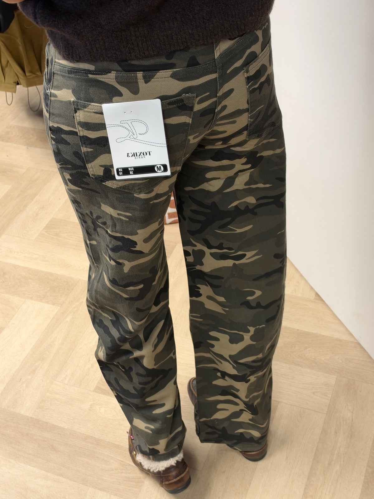 Jeans Toxic Balloon Armyprint Groen