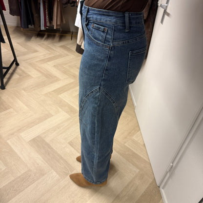 Jeans Georgia Barrel Denim Blue