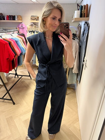 Gilet Daisy Donkerblauw
