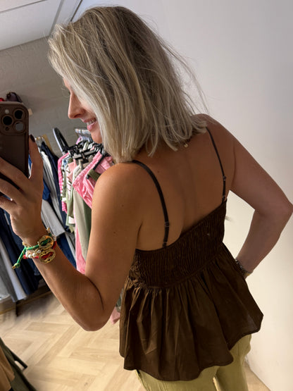 Top Blouse Wellsy Bruin