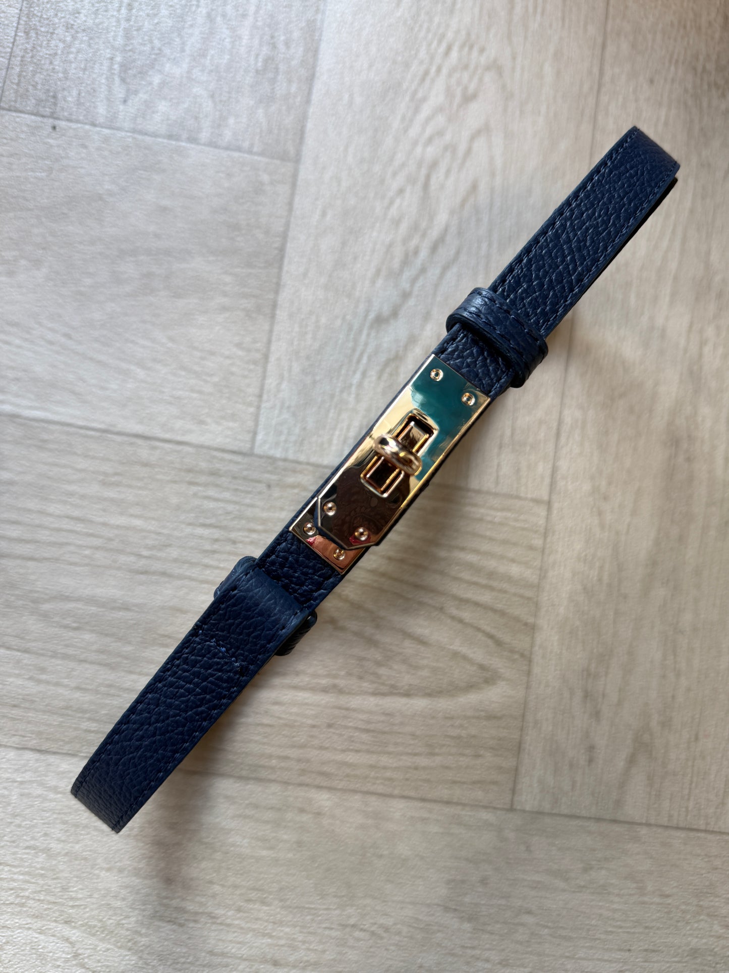 Riem Garcia Donkerblauw Goud