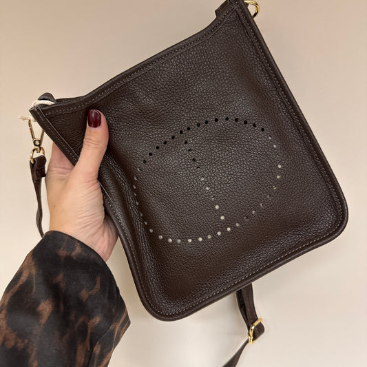 Tas Tina Classic Grain Bruin