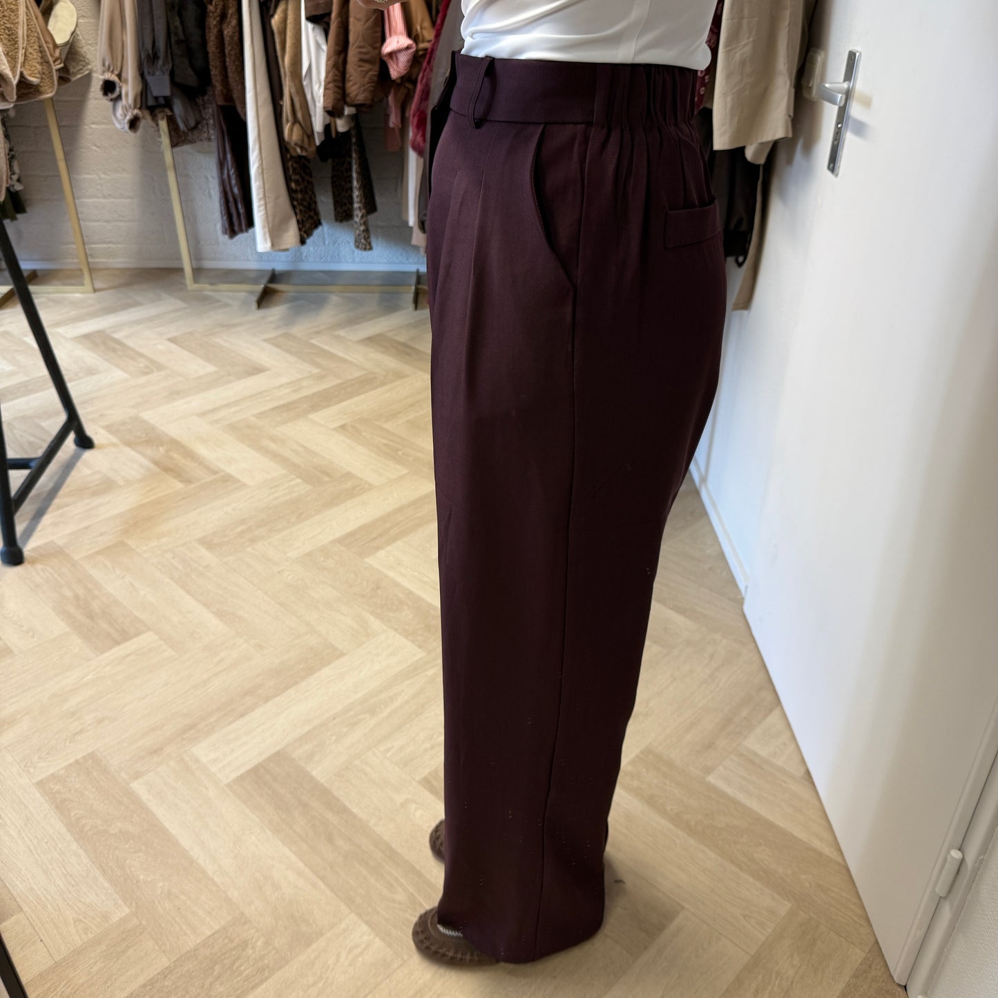 Pantalon Sharon Tall Burgundy
