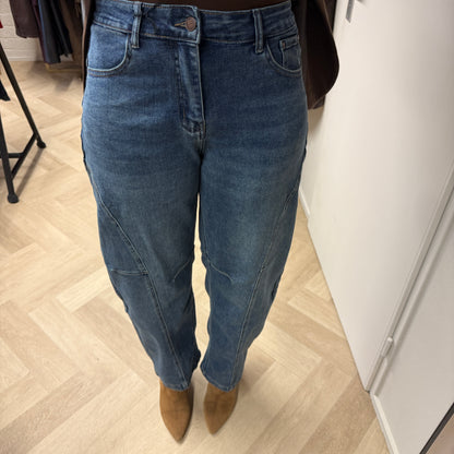 Jeans Georgia Barrel Denim Blue