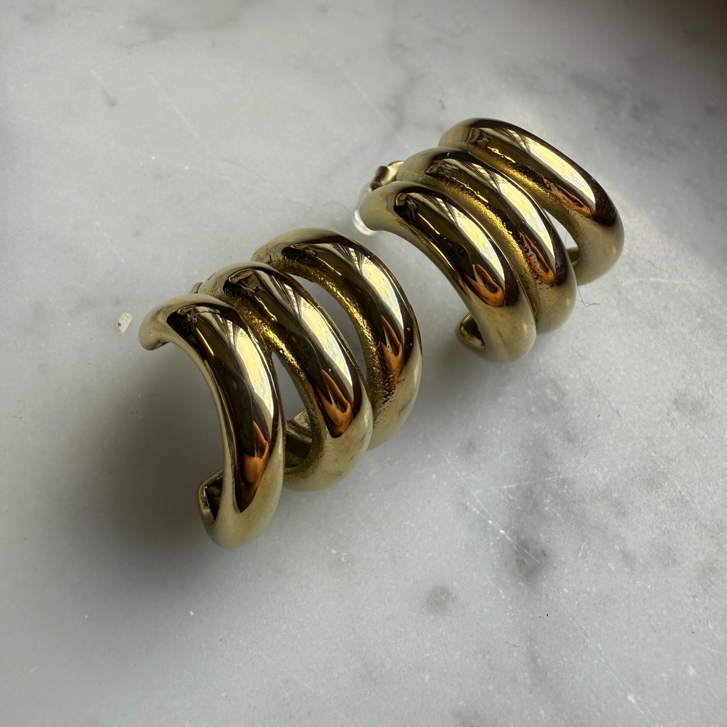 Oorbellen Ring Trio