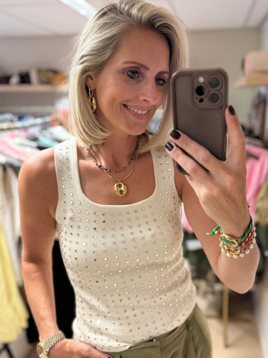 Top Jilli Spiegel Beige
