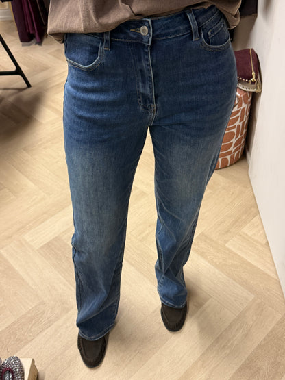 Jeans Laulia Loose Straight TALL Medium Blue