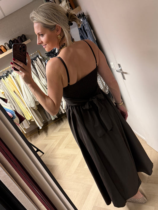 Jurk Maya Donkerbruin