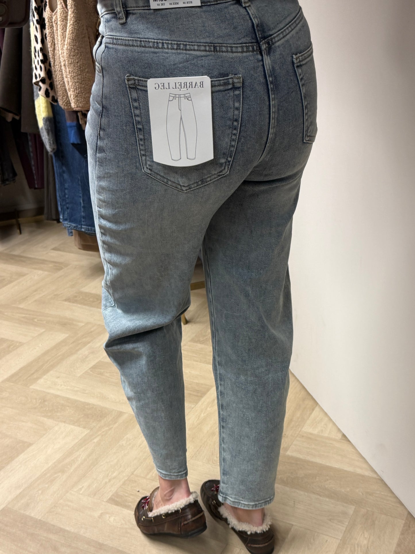 Jeans Khloe Barrel Fit Light Denim