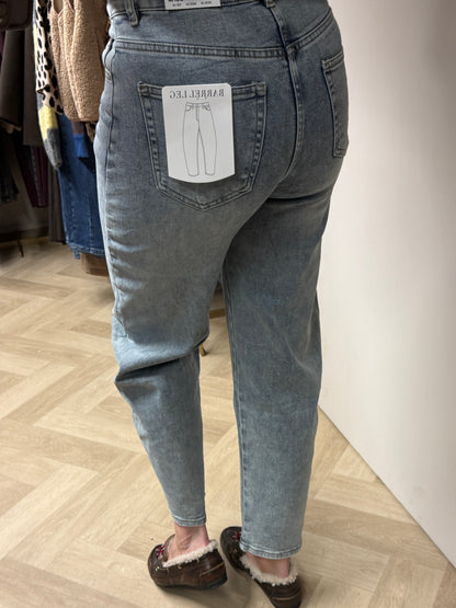 Jeans Khloe Barrel Fit Light Denim