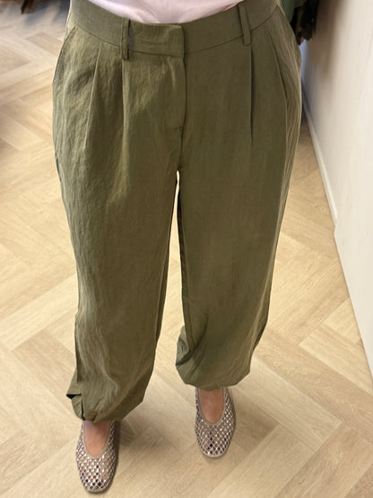 Pantalon Dewi Pof Khaki