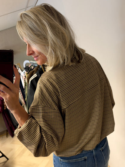 Jack Tartan Ruit Camel Groen Bruin Burgundy