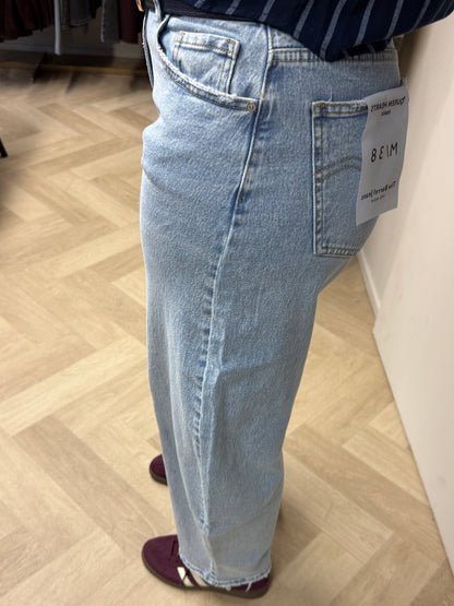 Jeans QH Barrel Fit Light Blue
