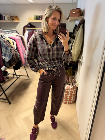 Vest Wendy Ruit Bordeaux