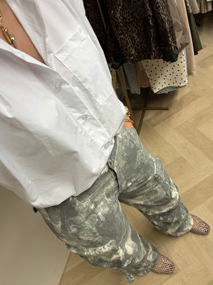 Blouse Evi Pof Elastiek Wit