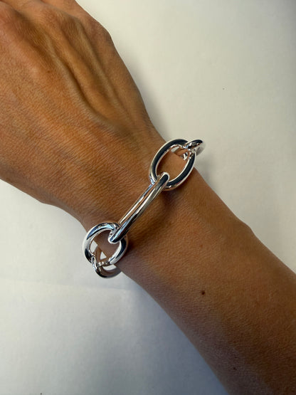 Armband Chain Big Zilver