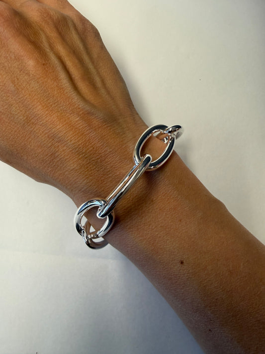 Armband Chain Big Zilver