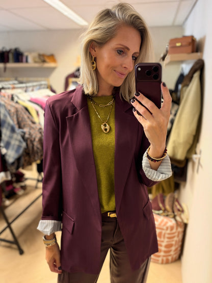 Blazer Karin Plum