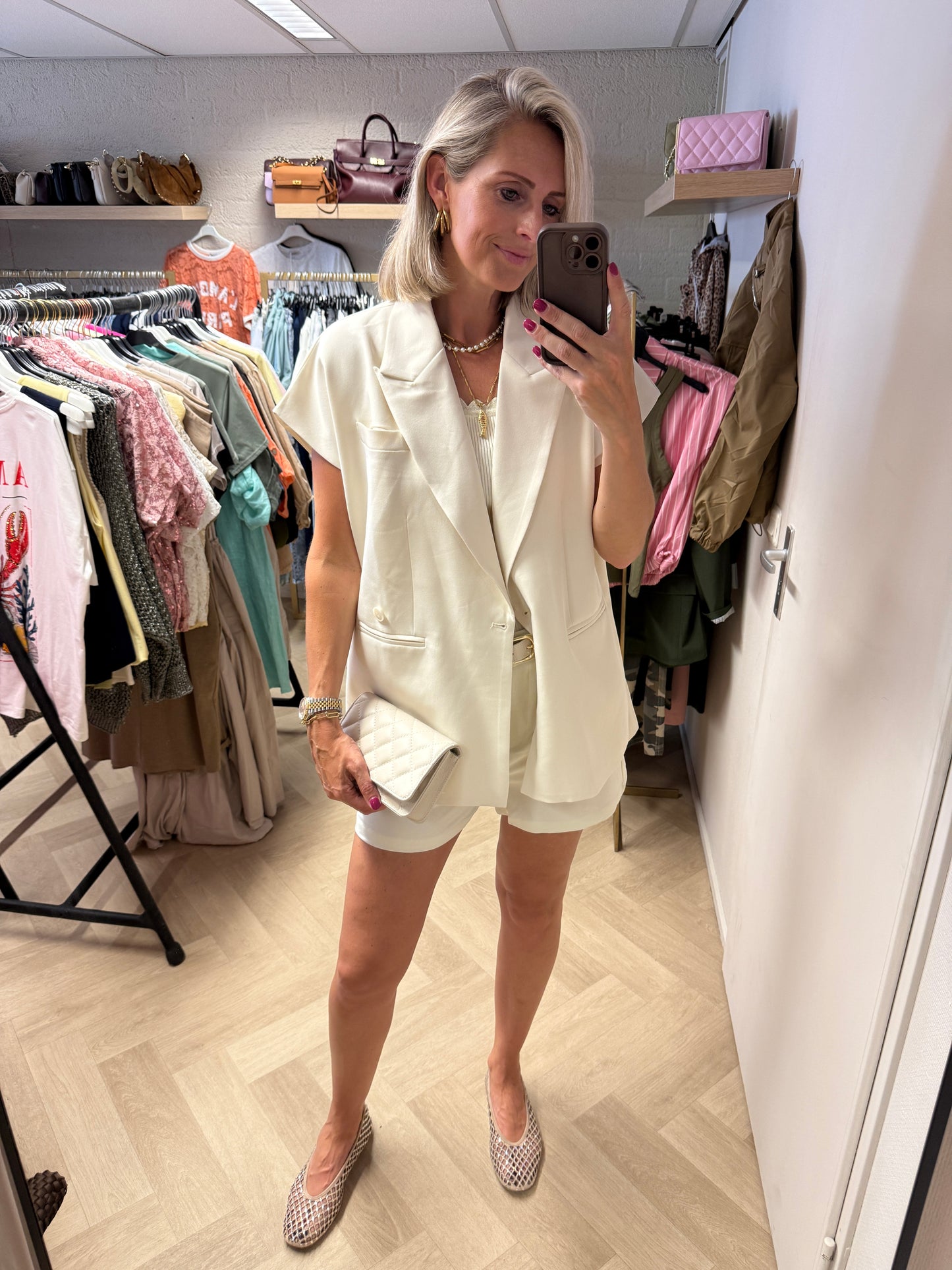 Short Cleo Offwhite