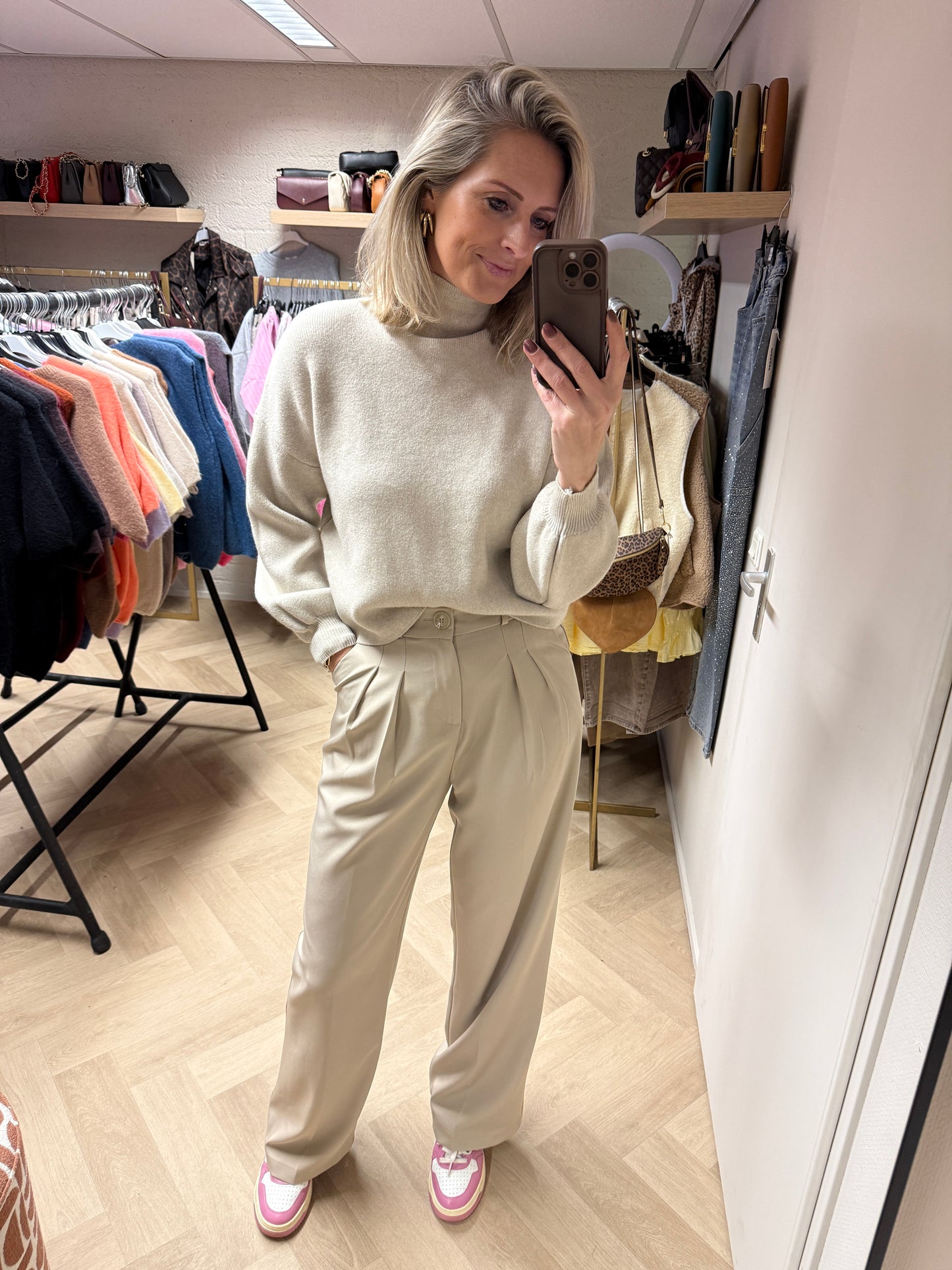 Pantalon Sharon Tall Beige