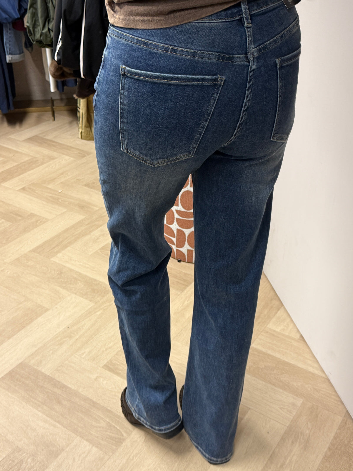 Jeans Laulia Loose Straight TALL Medium Blue