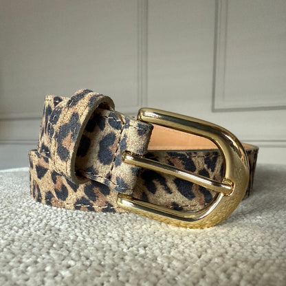 Riem Suus Suède Leopard
