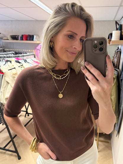 Trui Suzie Viscose Choco