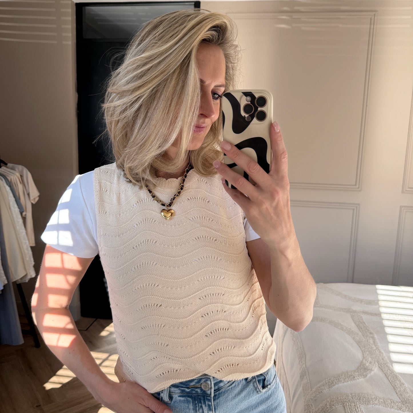Top Daphne Beige