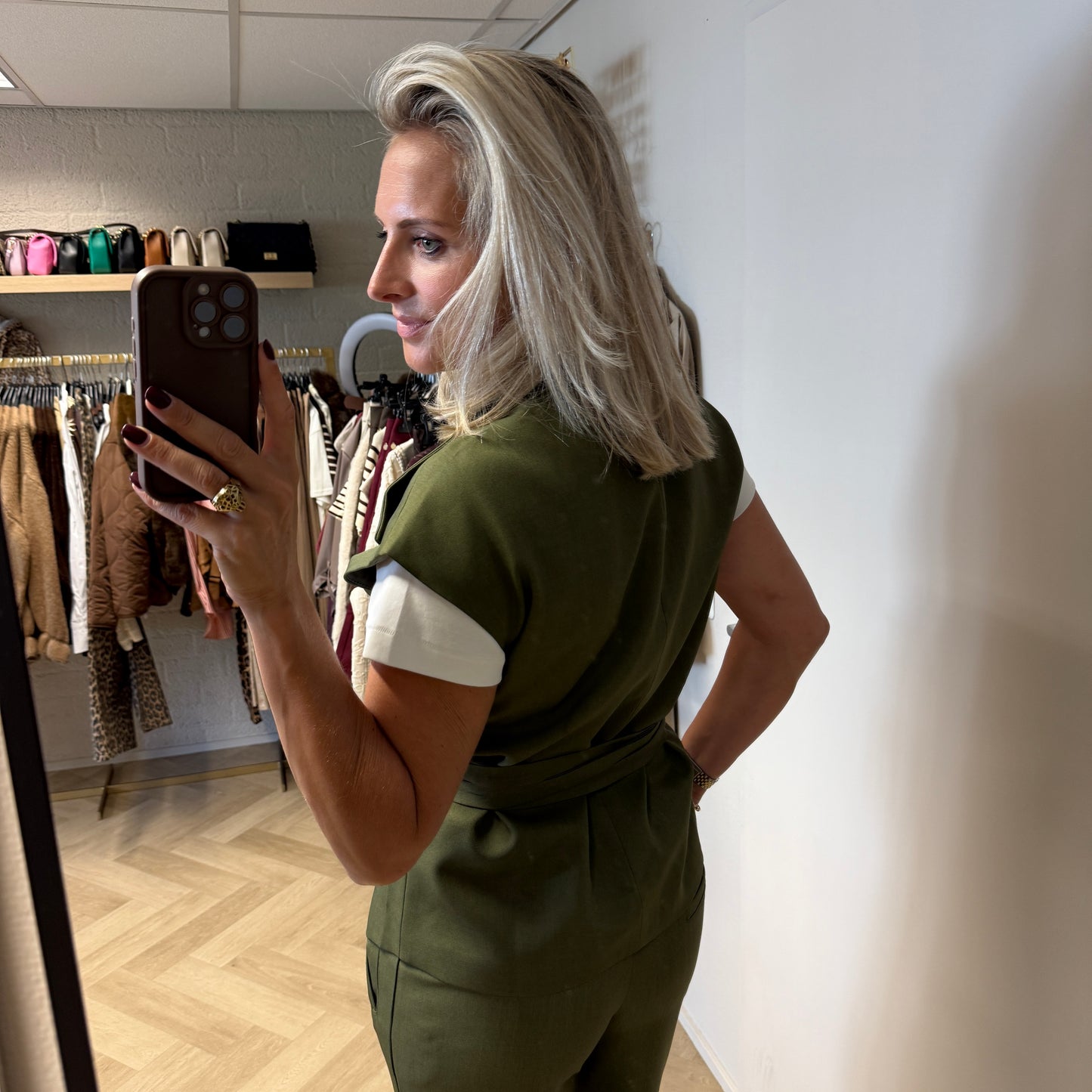 Gilet Farah Armygroen
