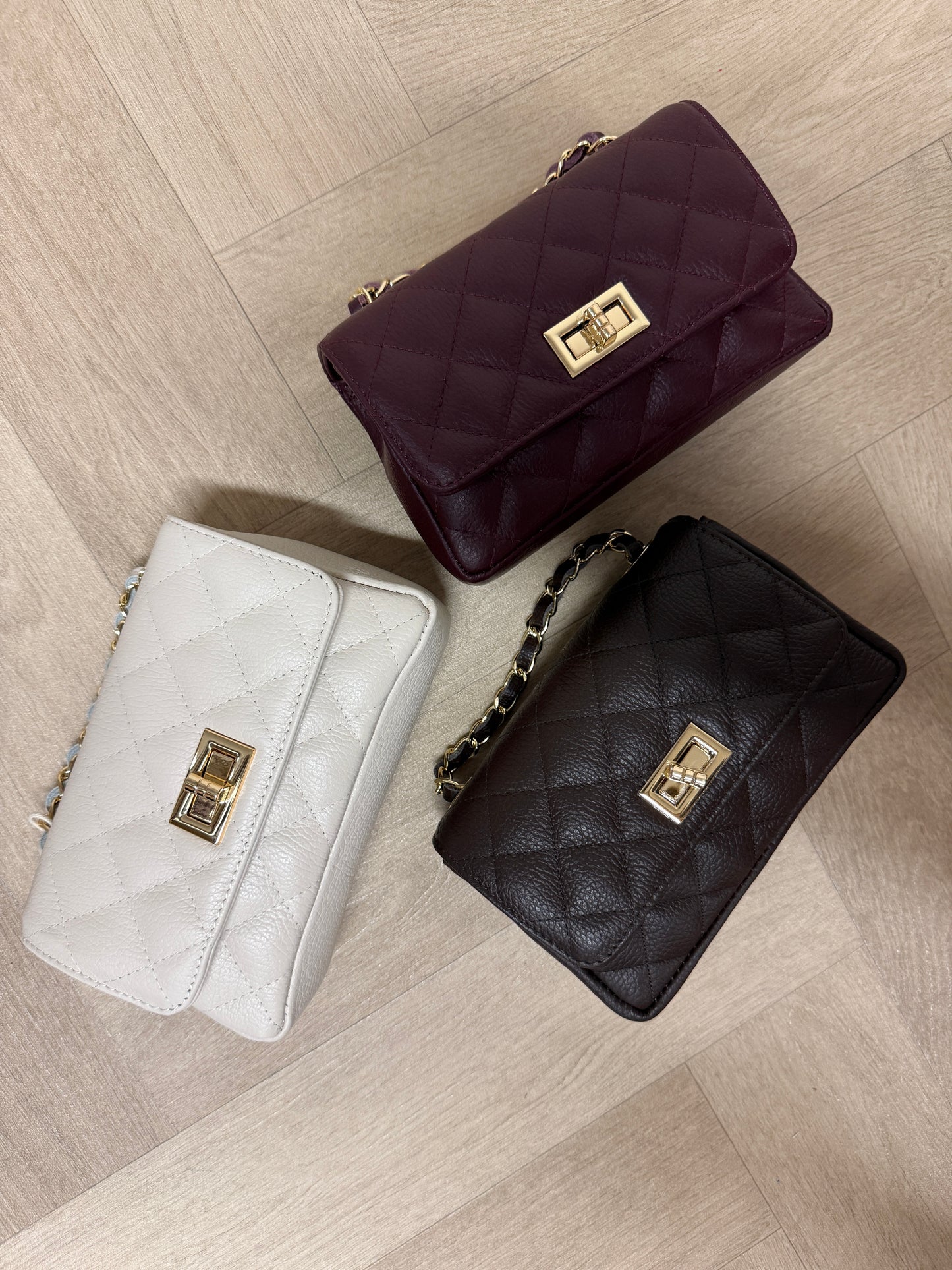 Tas Audrey Small Ecru