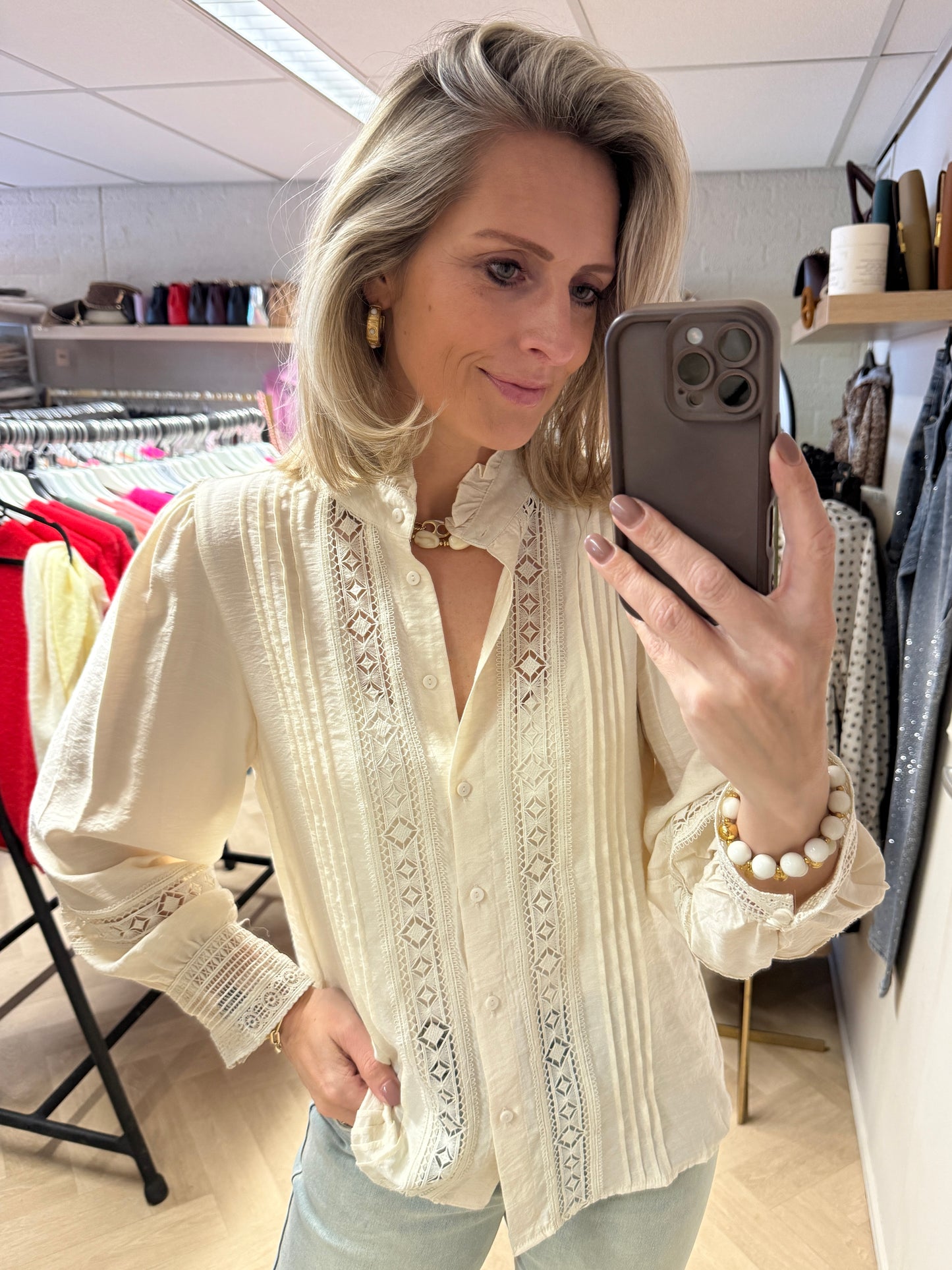 Blouse Claire Ecru