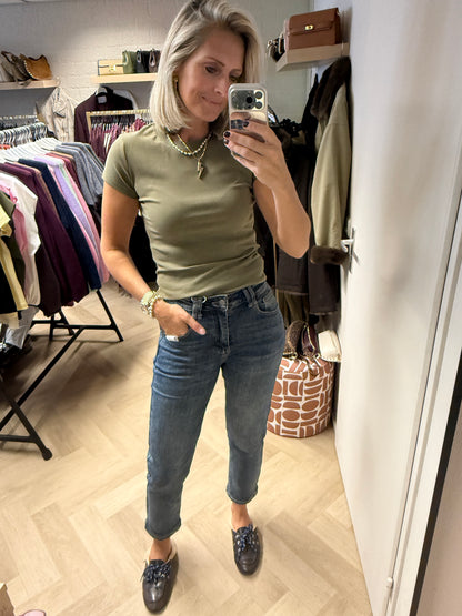 Jeans Eva Mom Fit Blue