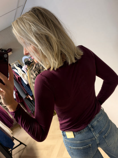 Shirt Nola Cashmere Bordeaux