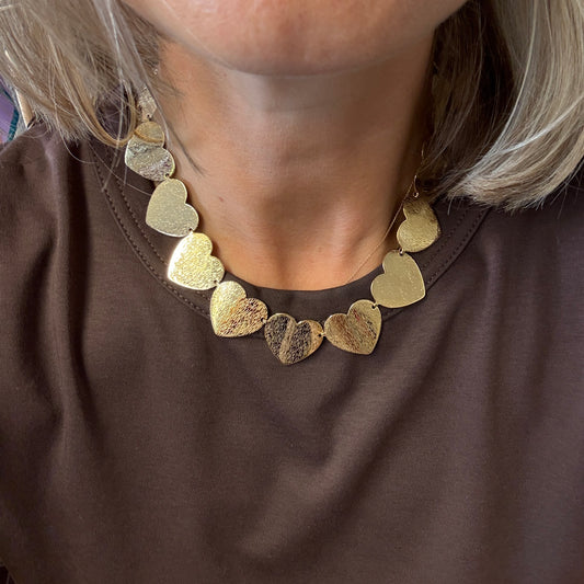 Ketting Harten Goud