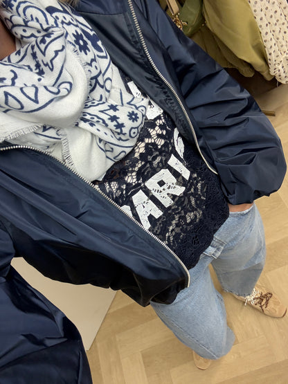Shirt Lucy L'Amour Paris Donkerblauw