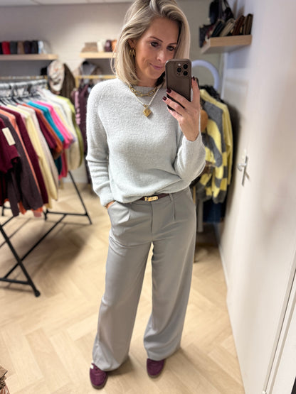 Pantalon Farah Lichtgrijs