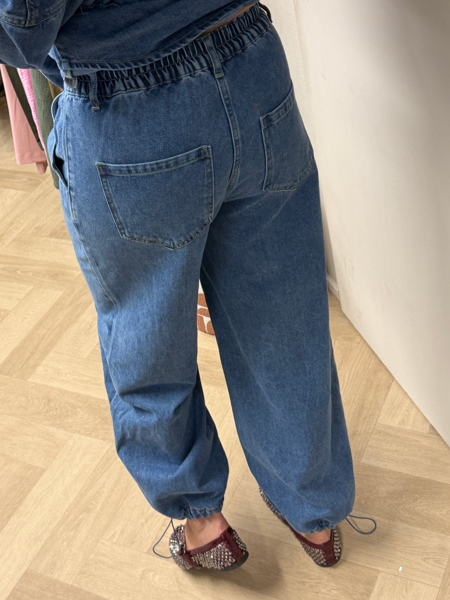 Co Ord Set Coco Denim Blauw