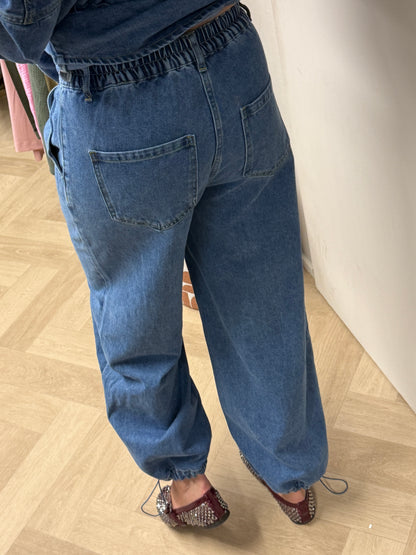 Co Ord Set Coco Denim Blauw