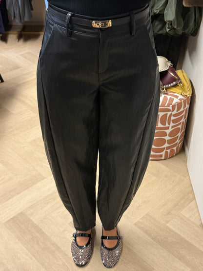 Broek Haily PU Zwart