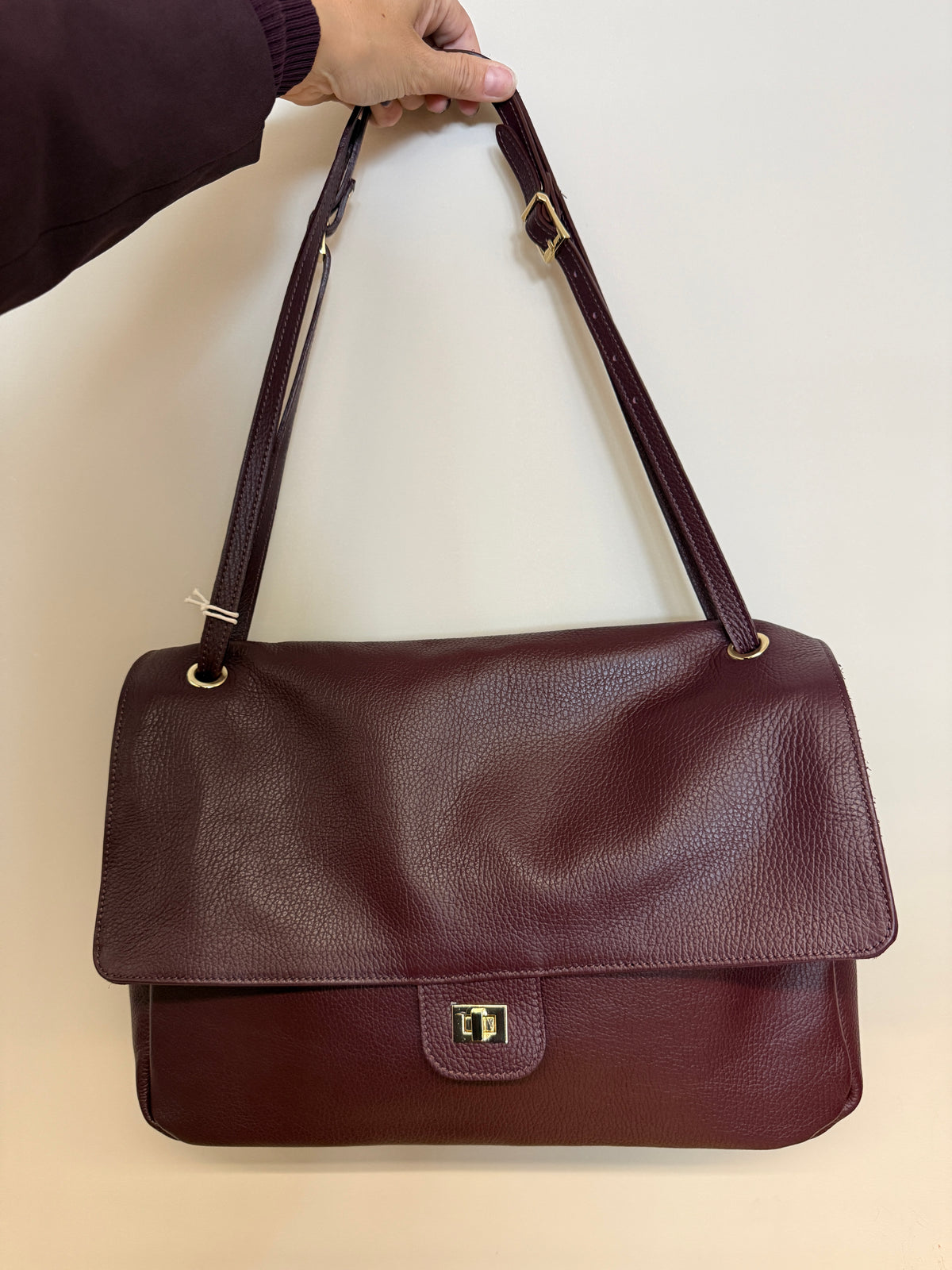 Tas Chiavari Medium Burgundy
