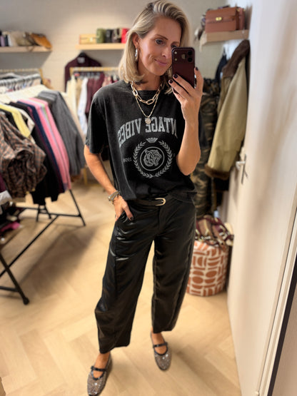 T-Shirt Julia Vintage Zwart